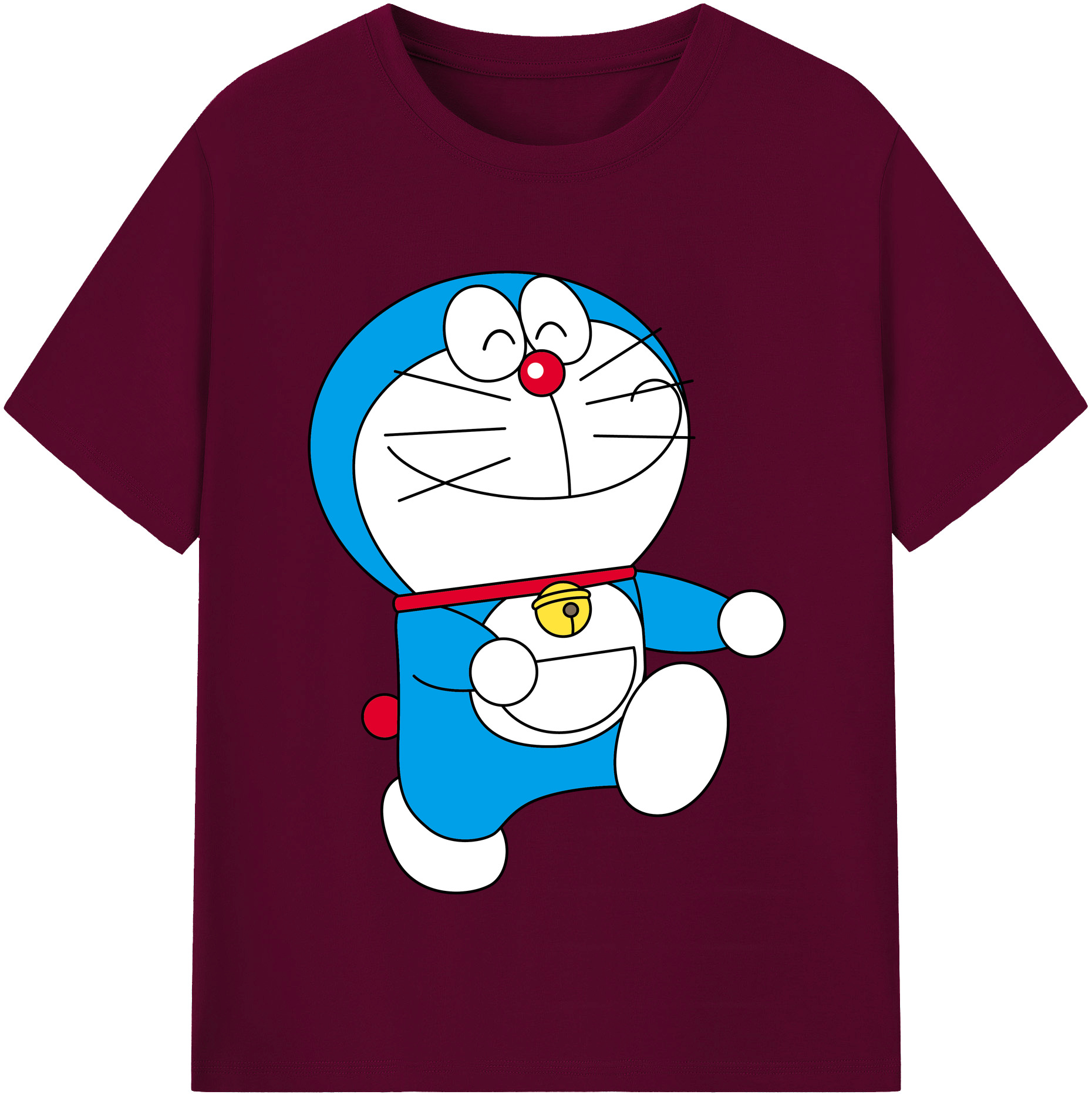（画像用） ドラえもん Doraemon レディースカジュアルプリントTシャツ（綿100％）